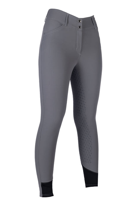 HKM Ladies Full Seat Riding Breeches -Tampa- #colour_grey