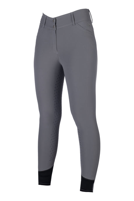 HKM Ladies Full Seat Riding Breeches -Tampa- #colour_grey