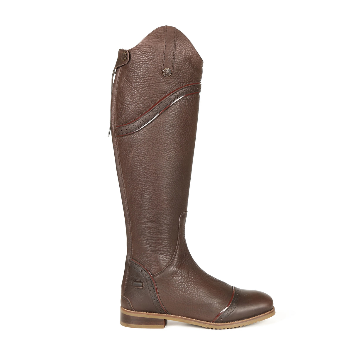 Shires Moretta Amalfi Leather Riding Boots #colour_brown