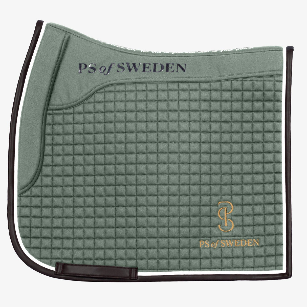 PS de Suecia Tortoise Green Elite Edge Dressage Saddle Paddle
