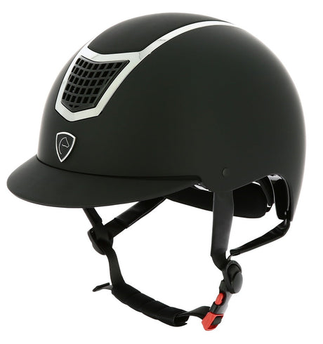 Equitheme Airy Helmet #colour_black-silver