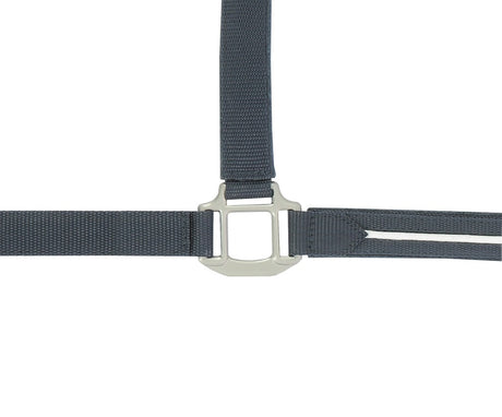 Equitheme French Touch Halter & Lead Rope #colour_grey