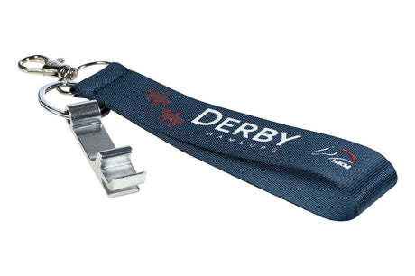 HKM Keychain With Bottle Opener -Derby- #colour_deep-blue