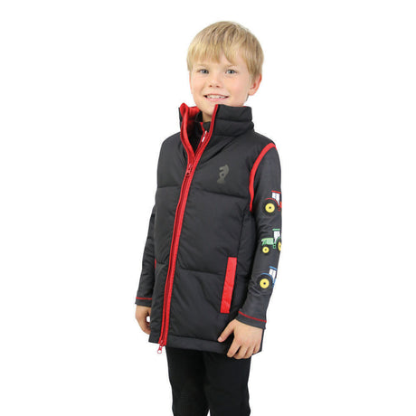 Little Knight Tractor Collection Gilet acolchado