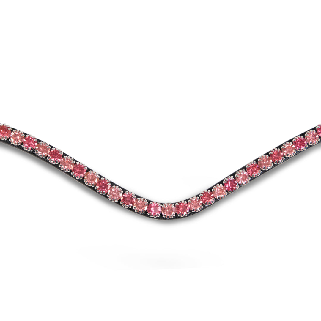 Montar Fair Pink Crystal Curred Browand