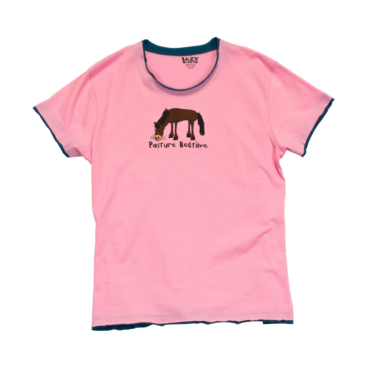 LazyOne Damen Pasture Bedtime PJ T-Shirt
