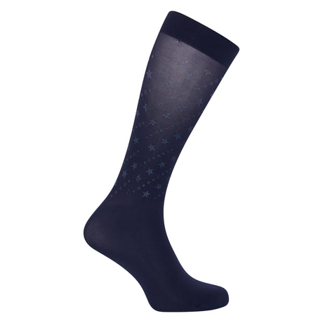 Imperial Riding Ambient Stars Up Boot Socks #colour_navy