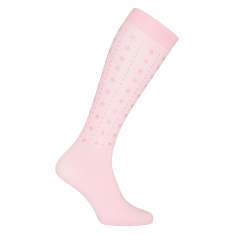 Imperial Riding Ambient Stars Up Boot Socks #colour_powder-pink