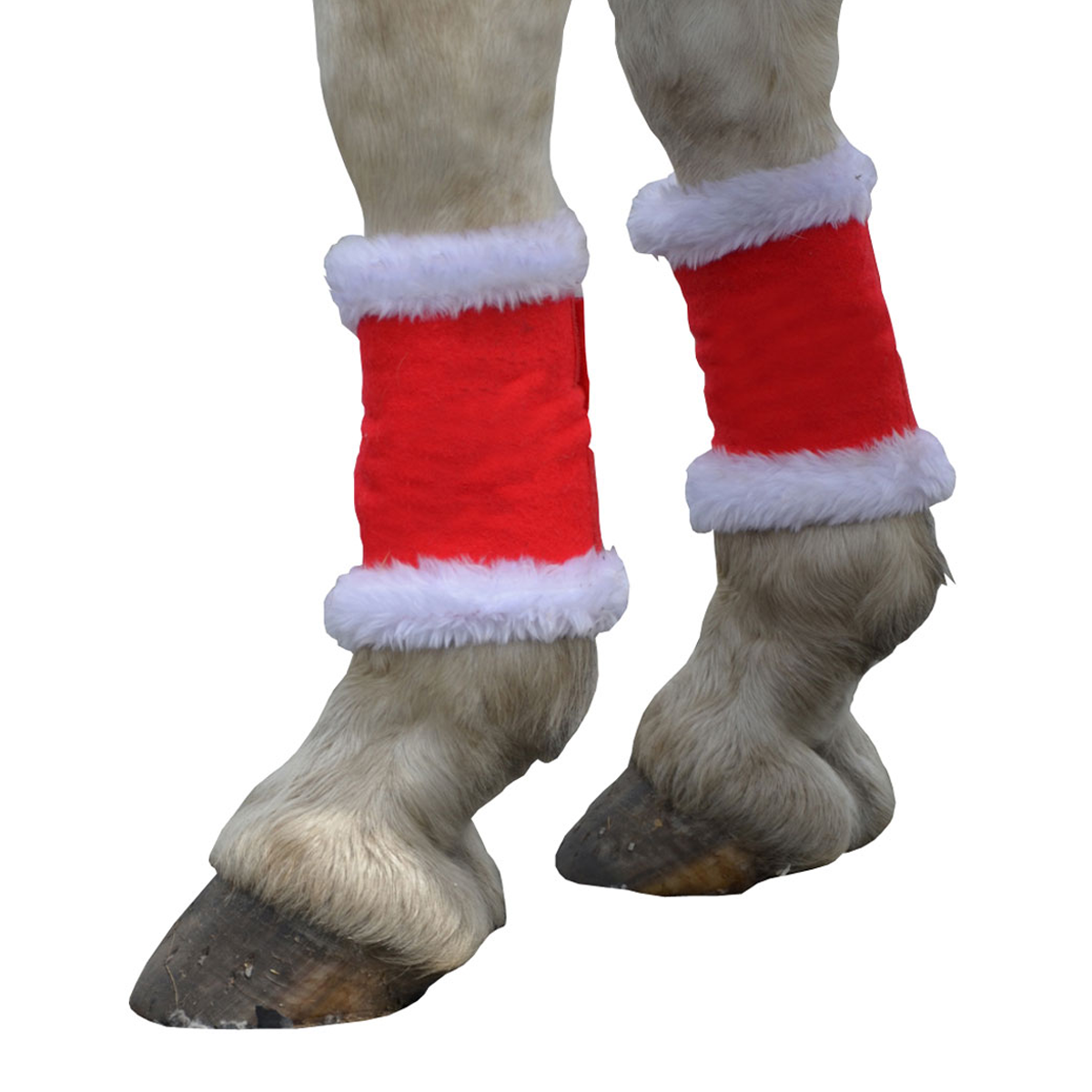 Hy Christmas Santa Horse Piern Wraps (juego de 4)