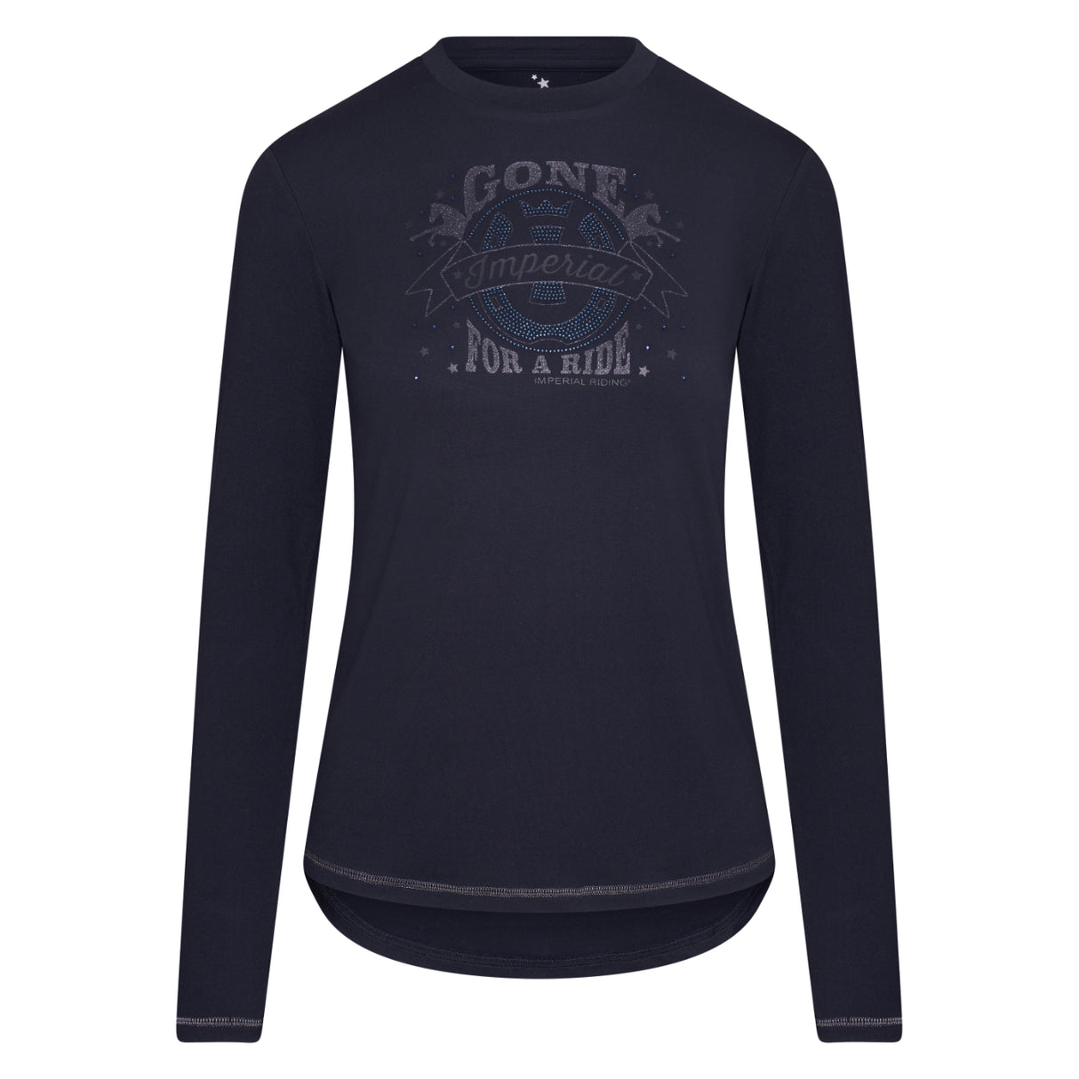 Imperial Riding Glamour Long Sleeve Top #colour_navy