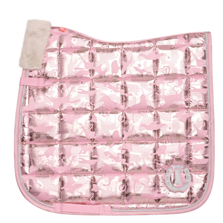 Imperial Riding Ambient Hide And Ride Dressage Saddle Pad  #colour_classy-pink