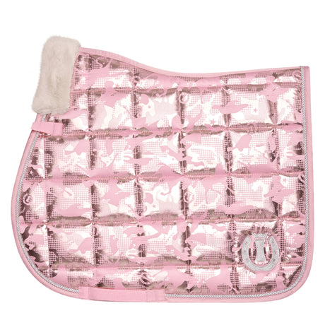 Imperial Riding Ambient Hide & Ride GP Saddle Pad #colour_classy-pink